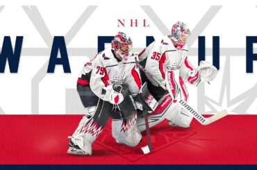 NHL Warmup: Washington Capitals Charlie Lindgren & Darcy Kuemper
