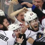 Oliver Bjorkstrand of Columbus Blue Jackets