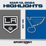 NHL Highlights | Kings vs. Blues - March 13, 2024