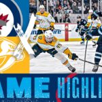 Winnipeg Jets vs. Nashville Predators - Game Highlights