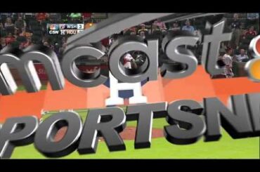 Nolan Ryan gives foul ball to young fan