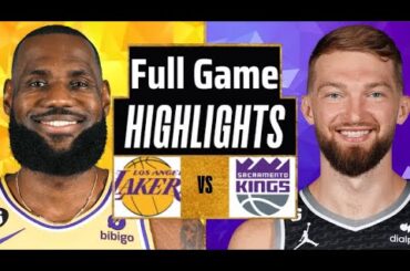 Los Angeles Lakers vs Sacramento Kings Full Game Highlights | Mar 13 | 2024 NBA Regular Season