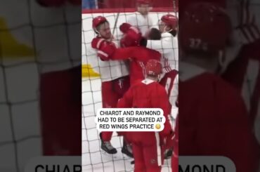 Scrum At Red Wings Practice 😬