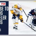 Winnipeg Jets lose to Nashville Predators, Chris Streveler joins the show