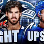 CANUCKS MANAGEMENT UPSET @ LINDHOLM TRADE RUMOURS + FIGHT IN PRACTICE (CONOR GARLAND & FILIP HRONEK)