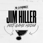 Head Coach Jim Hiller | 03.13.24 LA Kings lose to St Louis Blues | Postgame Media