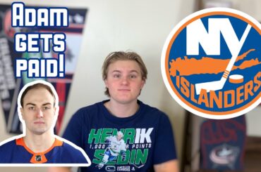 Adam Pelech signs 8-year $46M extension with the New York Islanders!