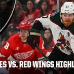 Arizona Coyotes vs. Detroit Red Wings | Full Game Highlights | NHL on ESPN