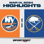 NHL Highlights | Islanders vs. Sabres - March 14, 2024