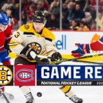 Bruins @ Canadiens 3/14 | NHL Highlights 2024