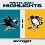 NHL Highlights | Sharks vs. Penguins - March 14, 2024