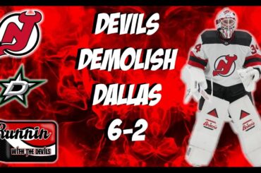 NJ Devils Demolish Dallas Stars 6-2: THEY'VE ROPED ME BACK IN!