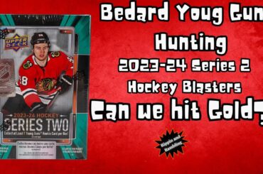 Bedard Hunting in Series 2 2023-24 Upper Deck Hockey Blasters
