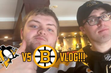 Penguins-Bruins Vlog with @HarrisonSoep!