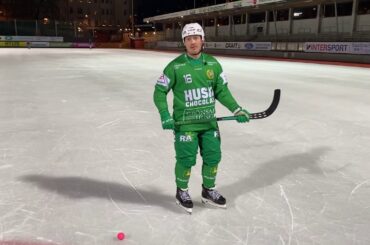 Skotträning med Felix Nyman – lär dig skjuta hårt i bandy