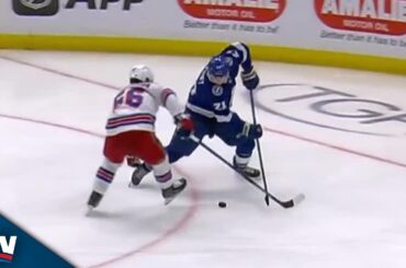 Lightning's Brayden Point Undresses Erik Gustafsson, Pots Second Goal vs. Rangers