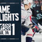 Washington Capitals vs. Seattle Kraken | 3/14 Game Highlights