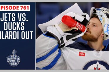 Gabriel Vilardi out with an enlarged spleen, Winnipeg Jets vs. Anaheim Ducks tonight,