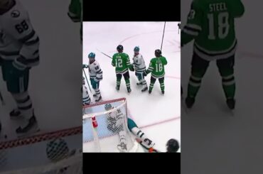 GOAL Radek Faksa Dallas Stars v San Jose Sharks 3-2 NHL 2023-24#shorts