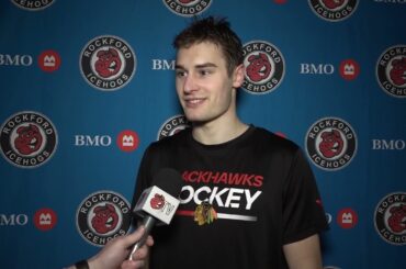 IceHogs Postgame: Anders Sorensen, Jaxson Stauber 3/13/24