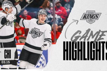 LA Kings explode for 5 GOALS in rout of Chicago Blackhawks | Game Highlights