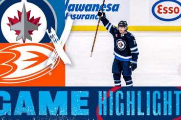 Winnipeg Jets vs. Anaheim Ducks - Game Highlights
