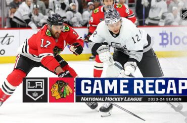 Kings @ Blackhawks 3/15 | NHL Highlights 2024