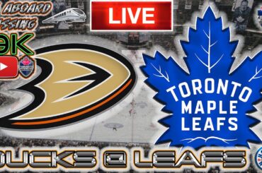Anaheim Ducks vs Toronto Maple Leafs LIVE Stream Game Audio  | NHL LIVE Stream Gamecast & Chat