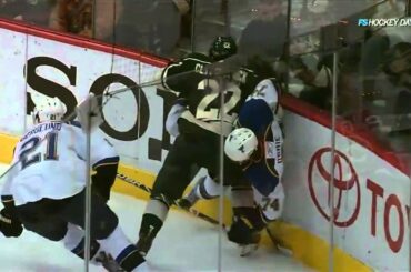 Cal Clutterbuck drills T.J. Oshie [Dual-Feed]