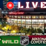 Minnesota Wild VS Arizona Coyotes Watch Party LIVE! 3/12/2024