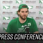 UND Hockey | Jackson Kunz Weekly Press Conference | 3.13.24
