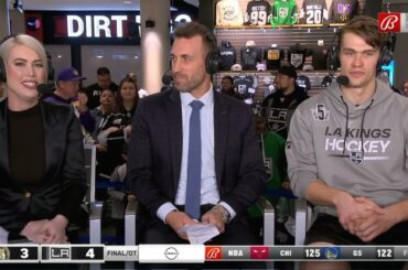 Andreas Englund PostGame Interview | Ottawa Senators vs  Los Angeles Kings