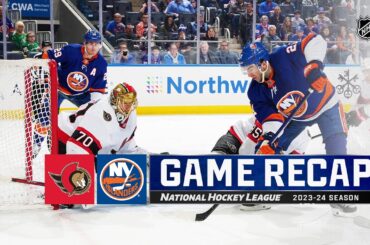 Senators @ Islanders 3/16 | NHL Highlights 2024