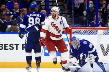 Staal tips in OT Winner behind Vasilevskiy in Game 3
