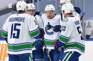 Canucks score four goals on four shots