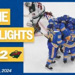 Game Highlights: Blues 3, Wild 2 (SO)