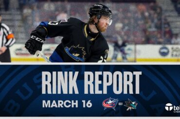 Blue Jackets Call Up Jake Christiansen Ahead of Matchup vs. the Sharks 💥🦈 | Rink Report (3/16/24)