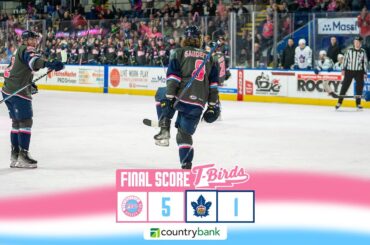 Ex-Marlies, Ellis Shine in 5-1 T-Birds Rout of Toronto