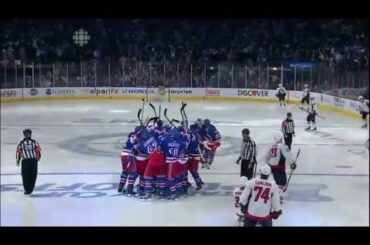 Marc Staal Overtime Game Winning Goal Against Washington Capitals 5/7/12 [Game 5]