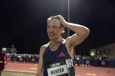 Drew Hunter Moves Up To 10k, Grabs Win In Road To TrackTown Heat At Sound Running's The TEN 2024