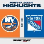 NHL Highlights | Rangers vs. Islanders - March 17, 2024