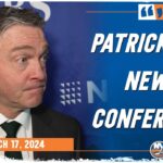 Patrick Roy reacts to Islanders' fourth straight loss as they fall to Rangers 5-2 | SNY