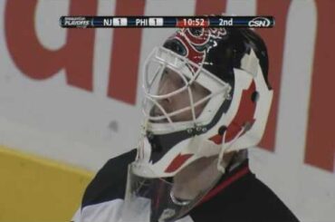 Jeff Carter scores vs Devils - 4-20-10