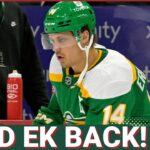 Wild Hoping for Good News on Joel Eriksson Ek #minnesotawild #mnwild #nhl