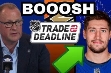 Ilya Lyubushkin TRADED To Toronto Maple Leafs! NHL Trade News/Anaheim Ducks/Carolina Hurricanes