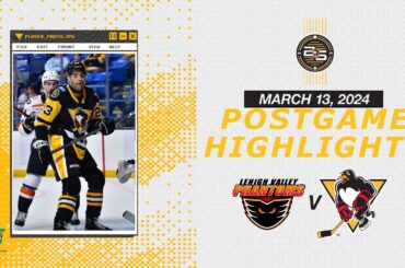 POSTGAME HIGHLIGHTS:  March 13, 2024