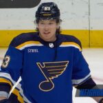 Jake Neighbours Mic'd up for pregame warm-ups