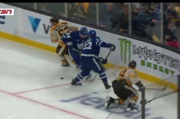 Brad Marchand “spear” on Jake McCabe - Tough Call Review