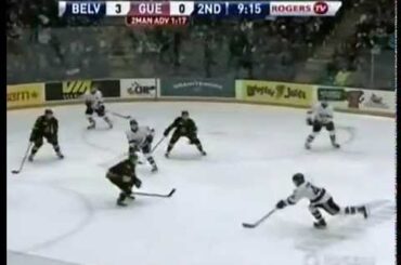 Andrei Pedan PP Assist (Brock McGinn Goal) Guelph Storm, Vs. Belleville Bulls 01-04-2012