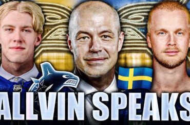 PATRIK ALLVIN SPEAKS ON CANUCKS TRADES + RICK TOCCHET COMMENTS ON ELIAS PETTERSSON